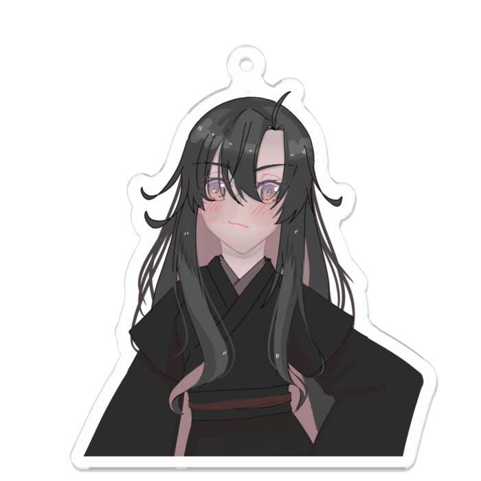 アクリルキーホルダー（コーティング） - 70 x 70 (mm)