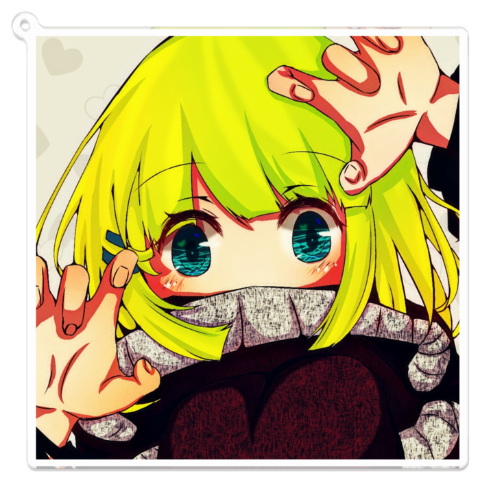 アクリルキーホルダー - 100 x 100 (mm)