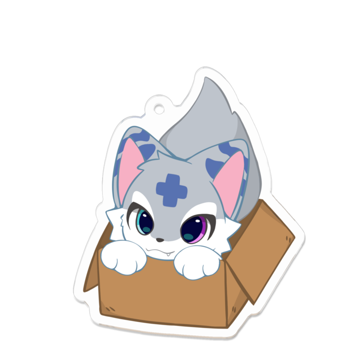 アクリルキーホルダー - 70 x 70 (mm)