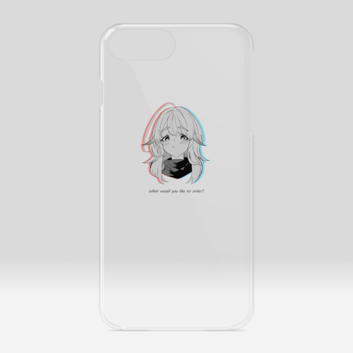 クリアiPhoneケース - iPhone 6 Plus / 7 Plus / 8 Plus