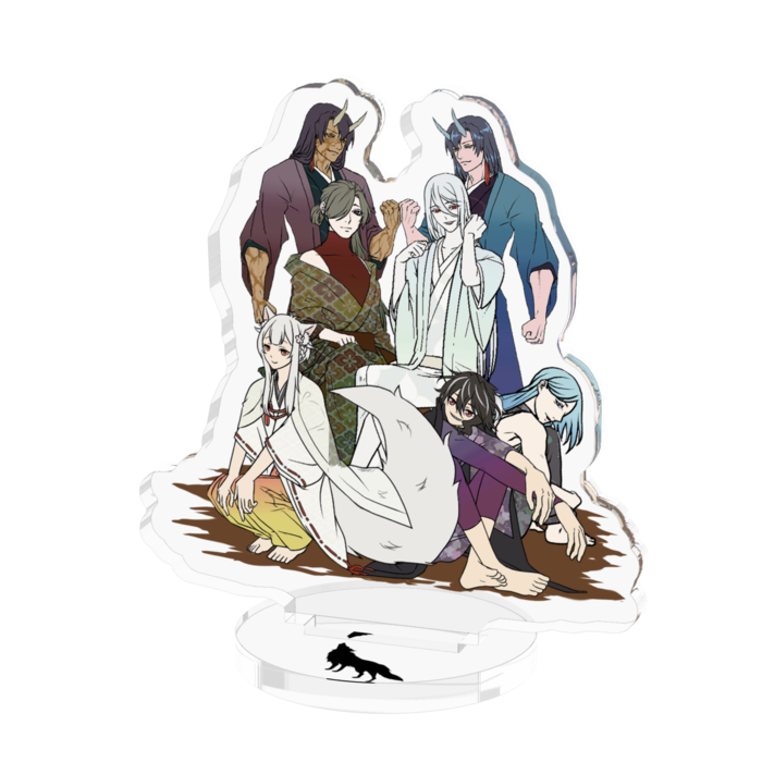 みんなと一緒概念 - 50x50mm