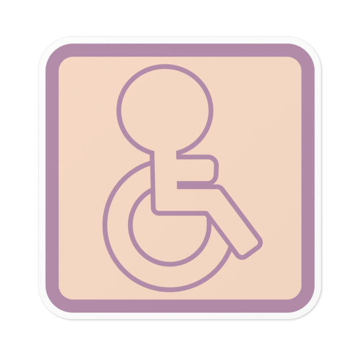 ステッカー - 100 x 100 (mm)