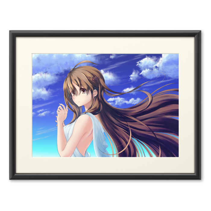 複製画(プリモアート) - A4 (額縁・ブラック)