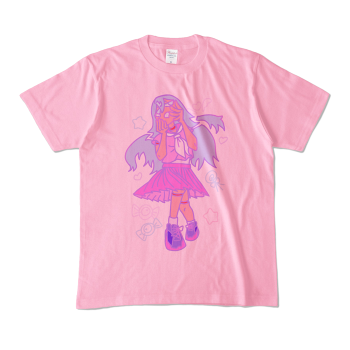 カラーTシャツ - M - ピーチ (淡色)