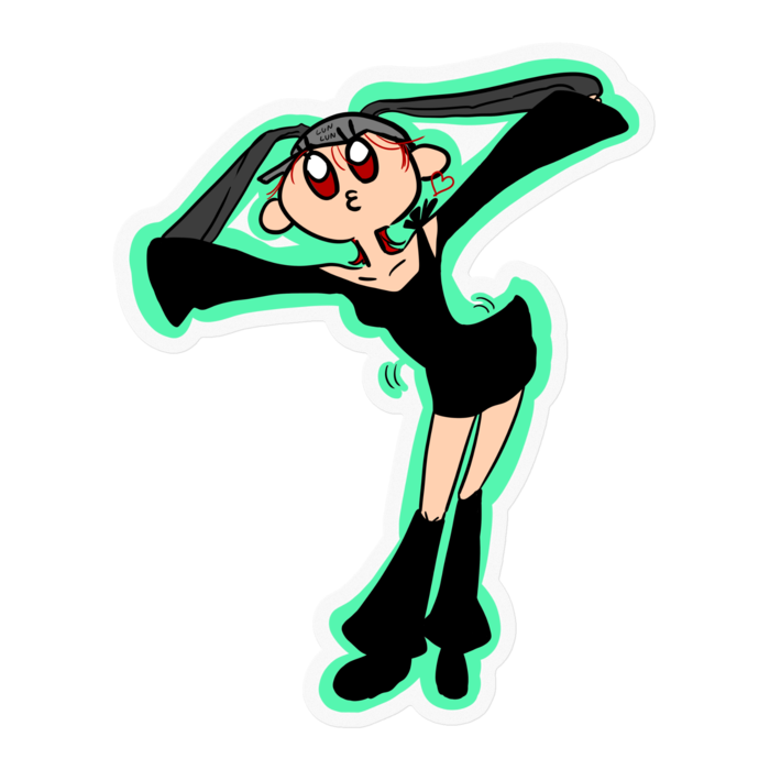 ステッカー - 100 x 100 (mm)