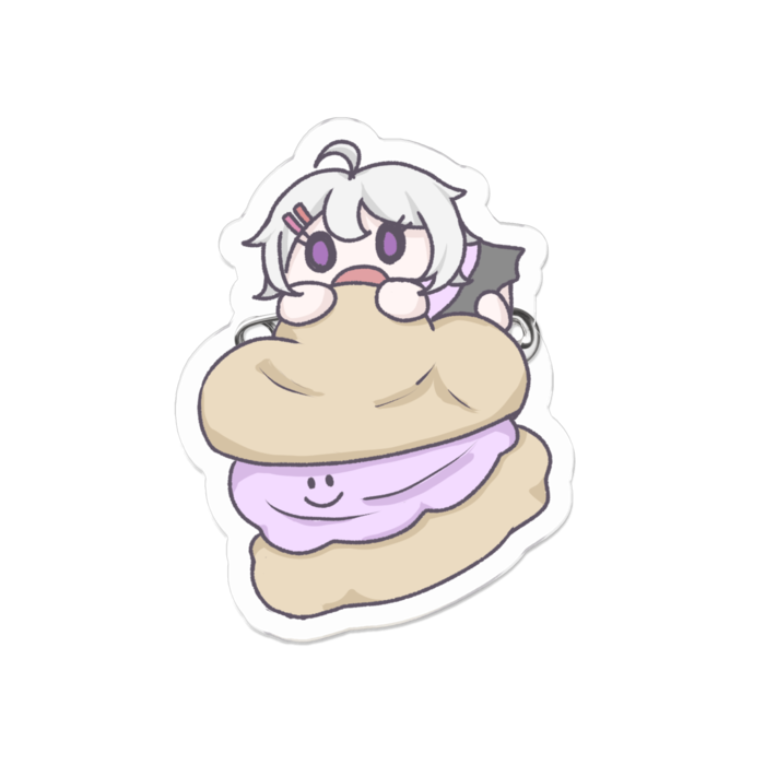 アクリルバッジ - 50 x 50 (mm)