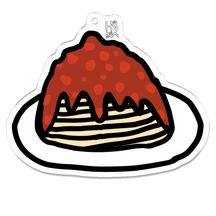 アクリルキーホルダー（コーティング） - 70 x 70 (mm)