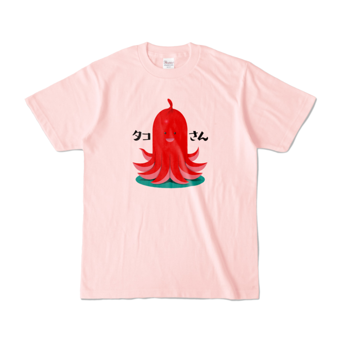 カラーTシャツ - S - ライトピンク (淡色)