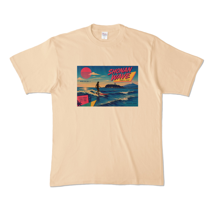 カラーTシャツ - XL - ナチュラル (淡色)