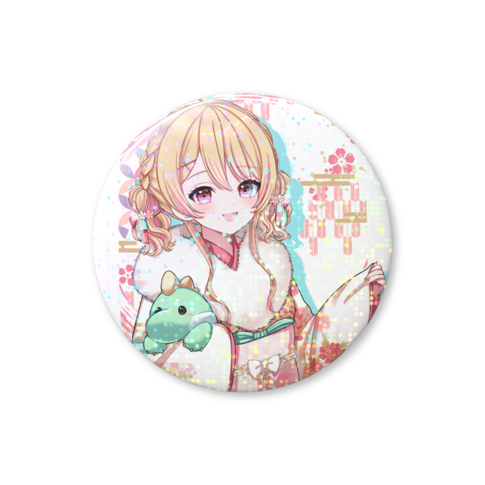 ホログラム缶バッジ - 56mm