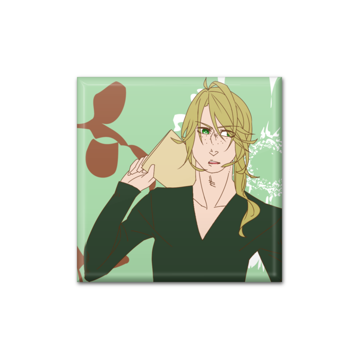 缶バッジ - 四角形40mm