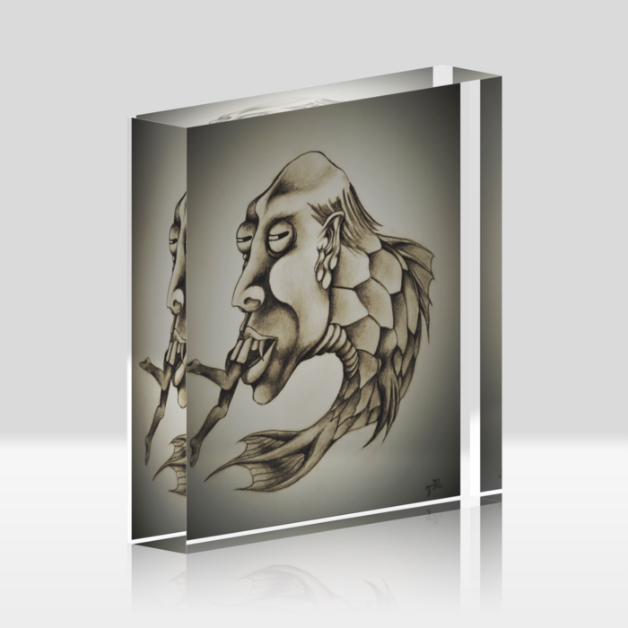 アクリルブロック - 100x100mm