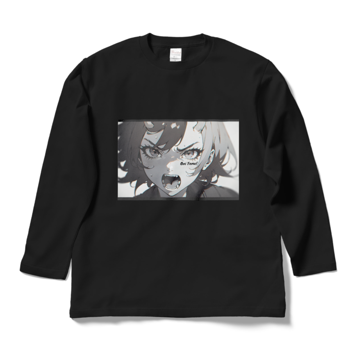 ロングスリーブTシャツ - L - ブラック