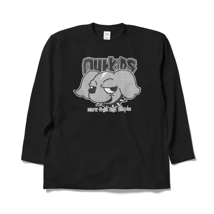 ロングスリーブTシャツ - XL - ブラック