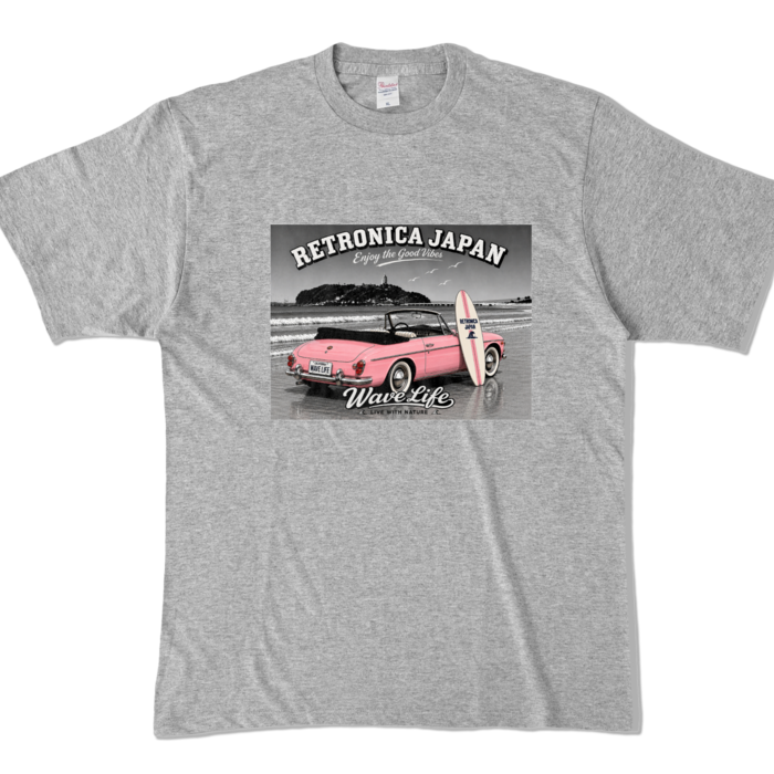 カラーTシャツ - XL - 杢グレー (濃色)