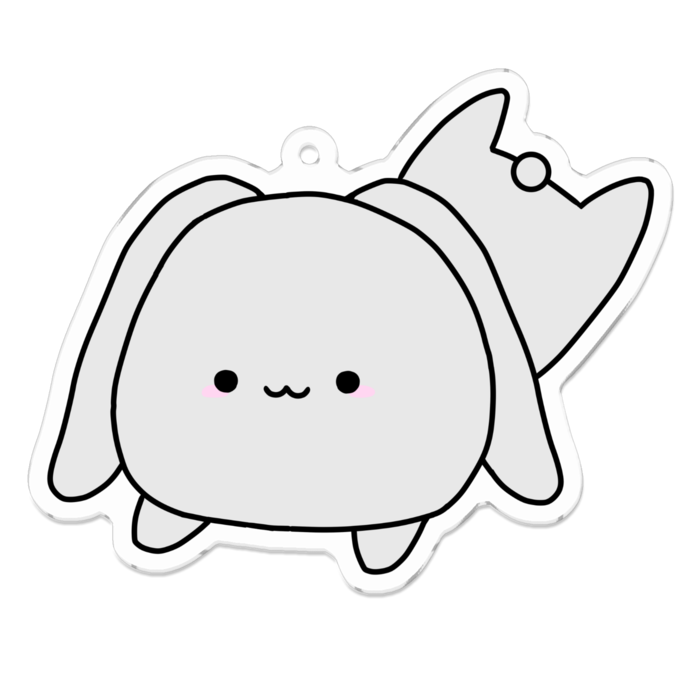 アクリルキーホルダー - 70 x 70 (mm)