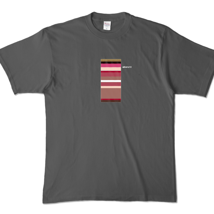 カラーTシャツ - XL - チャコール (濃色)