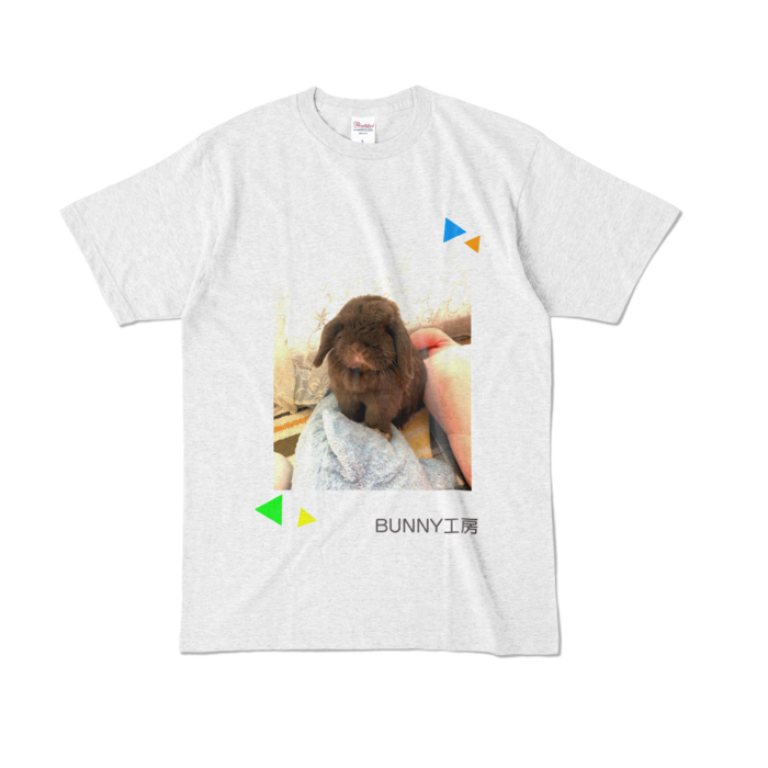 カラーTシャツ - L - アッシュ (淡色)