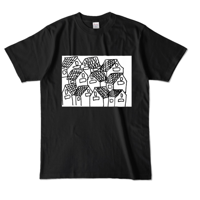 カラーTシャツ - L - ブラック (濃色)