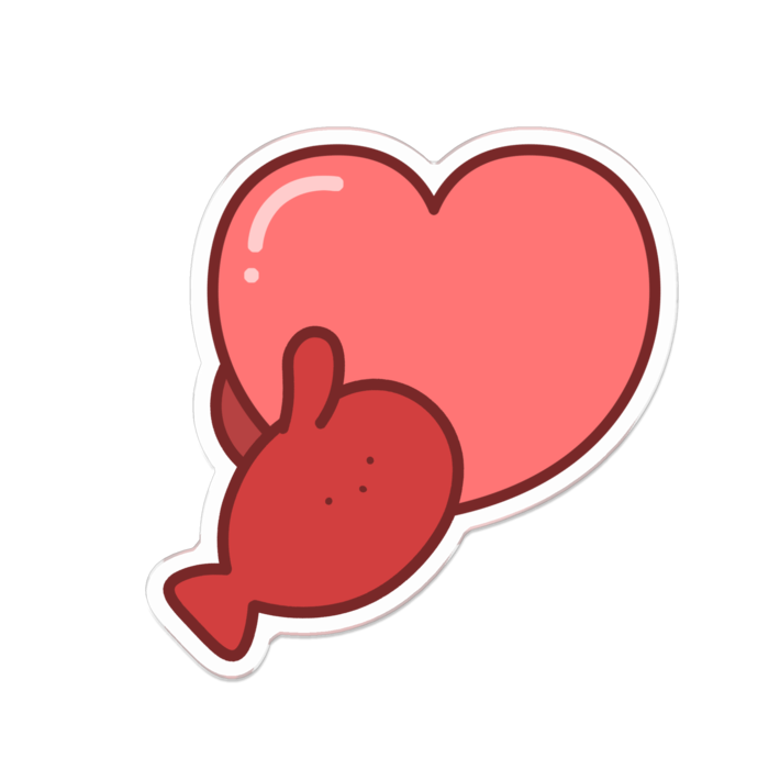 アクリルバッジ - 70 x 70 (mm)