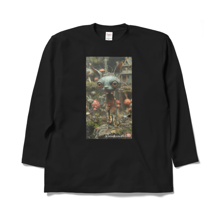 ロングスリーブTシャツ - XL - ブラック