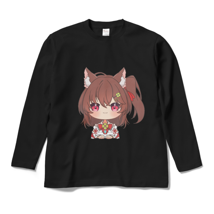 ロングスリーブTシャツ - M - ブラック