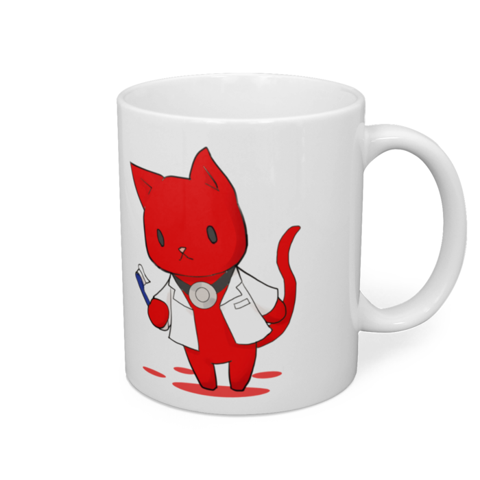 マグカップ - 直径 8 cm / 高さ 9.5 cm