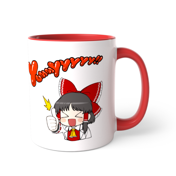 ツートンカラーマグカップ - 直径 8.2cm / 高さ 9.5cm