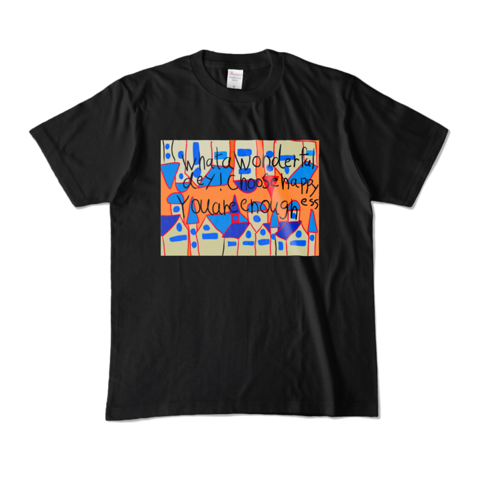 カラーTシャツ - M - ブラック (濃色)