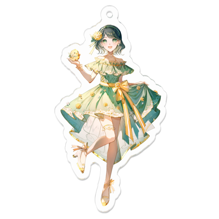 アクリルキーホルダー - 70 x 70 (mm)