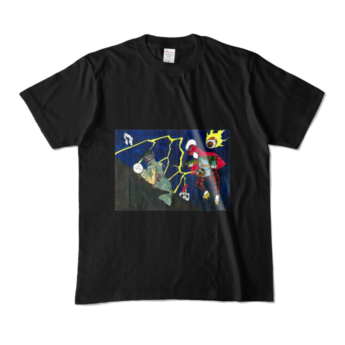 カラーTシャツ - M - ブラック (濃色)