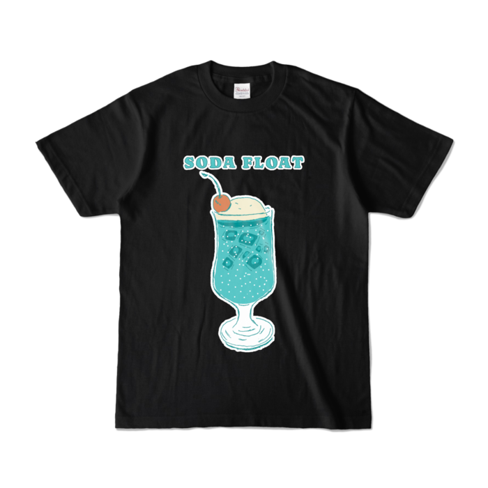 カラーTシャツ - S - ブラック (濃色)