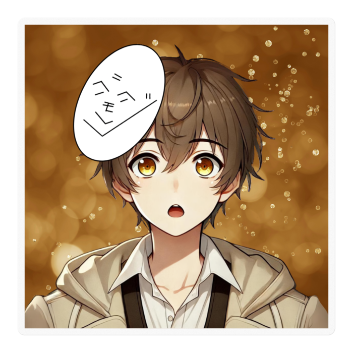 ステッカー - 100 x 100 (mm)