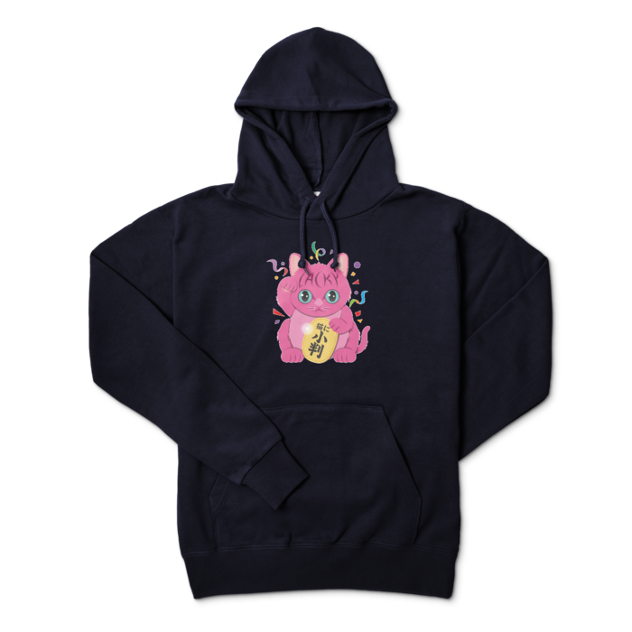 パーカー - L - ネイビー