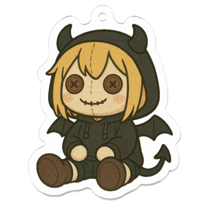 アクリルキーホルダー - 50 x 50 (mm)