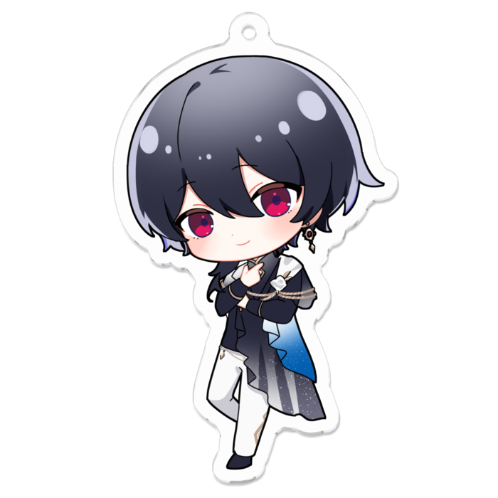 アクリルキーホルダー - SDASAKA（ネームなし） 70 x 70 (mm)