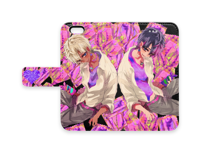 手帳型iPhoneケース - iPhone6 - ストラップ穴 なし