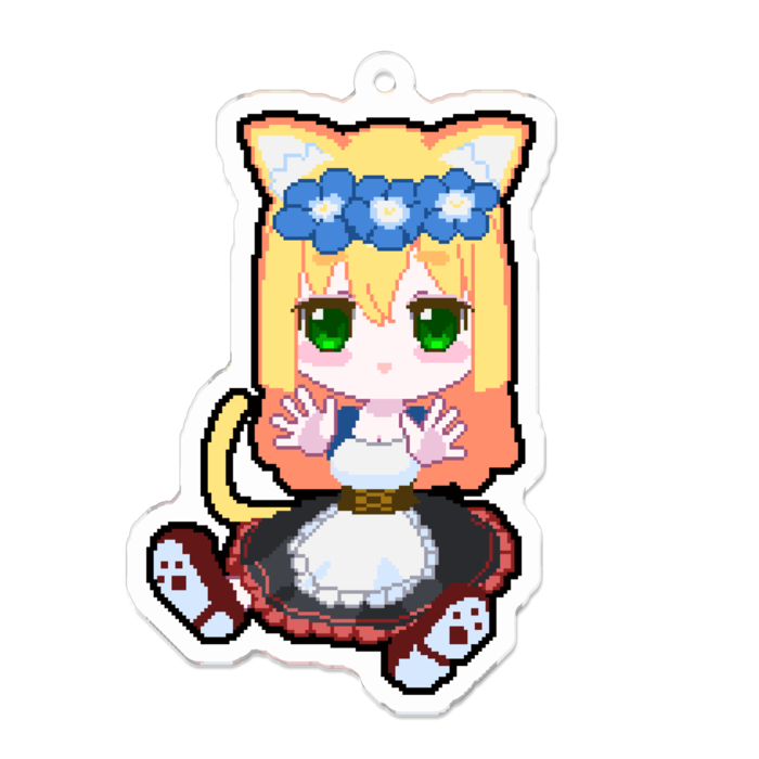 アクリルキーホルダー - 70 x 70 (mm)