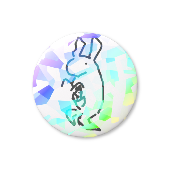 ホログラム缶バッジ - 56mm