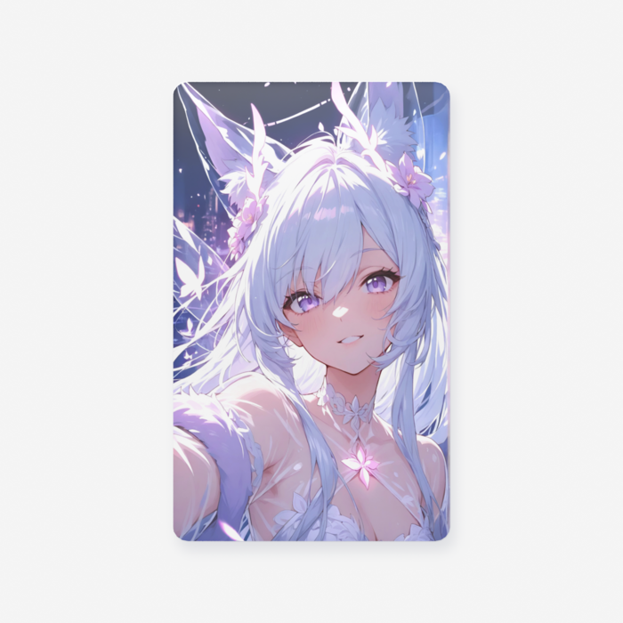 クリアカード - 名刺（55 × 91mm）