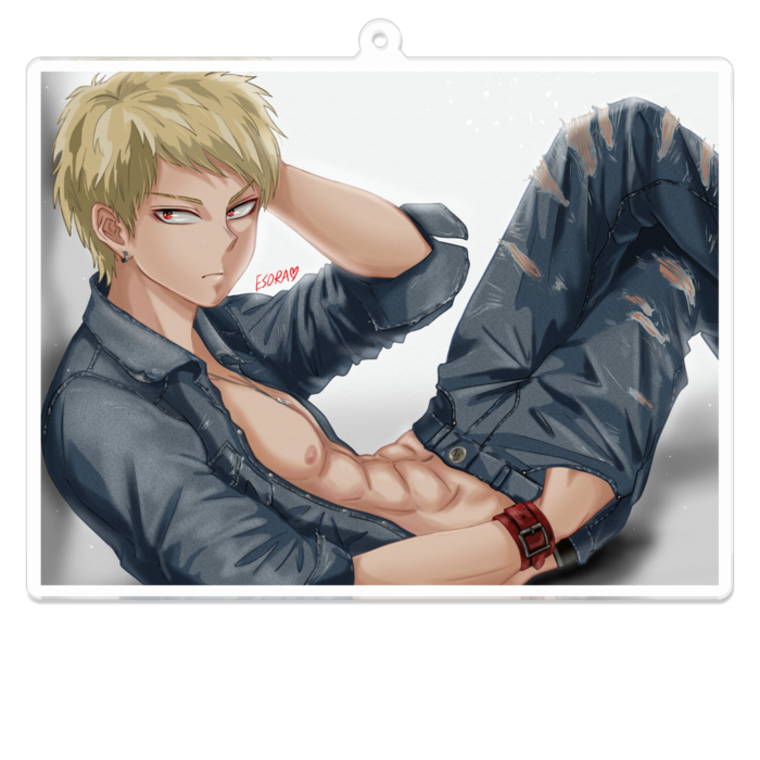 アクリルキーホルダー - 100 x 100 (mm)