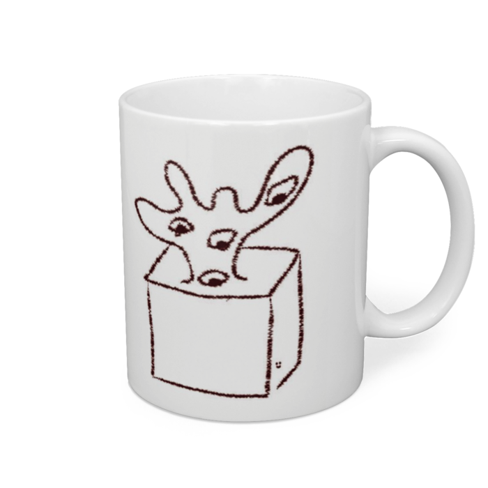マグカップ - 直径 8 cm / 高さ 9.5 cm