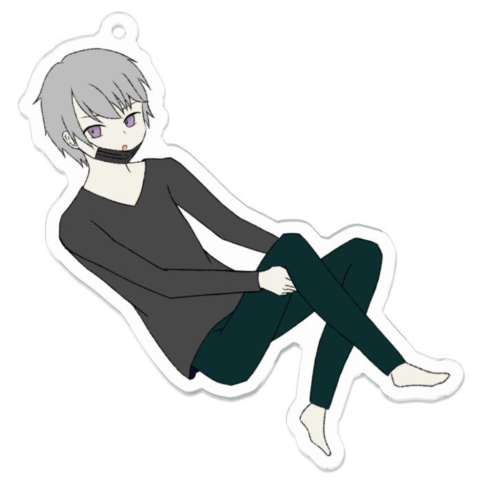 アクリルキーホルダー - 70 x 70 (mm)