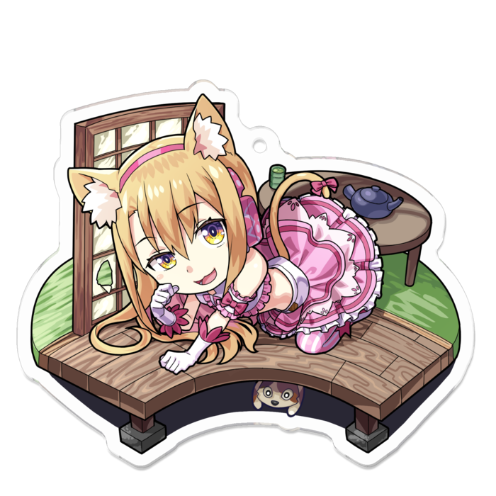 アクリルキーホルダー - 70 x 70 (mm)