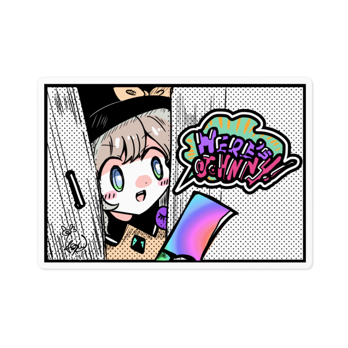 ステッカー - 100 x 100 (mm)