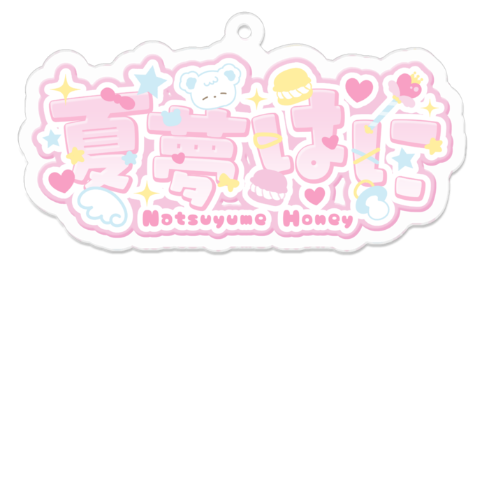 アクリルキーホルダー - 70 x 70 (mm)