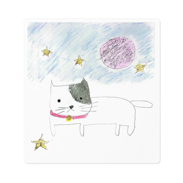 ステッカー - 100 x 100 (mm)