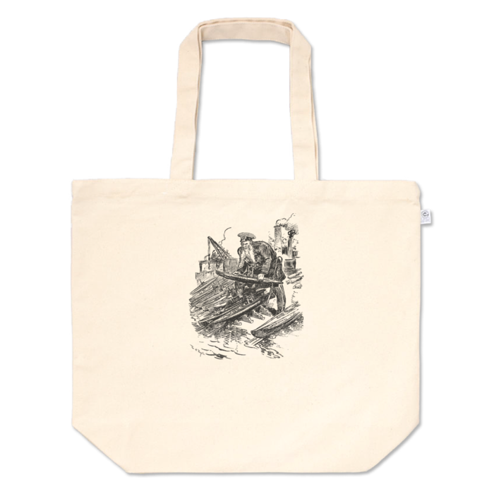 トートバッグ - L - プリント面積中