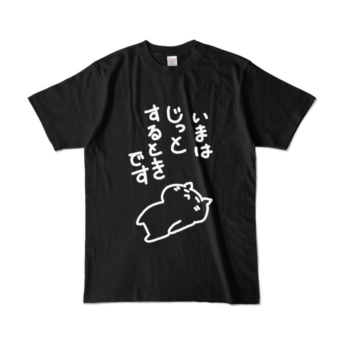 カラーTシャツ - L - ブラック (濃色)