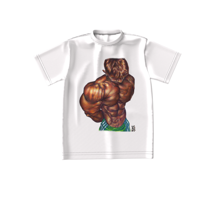 ビッグシルエットTシャツ - S - 両面